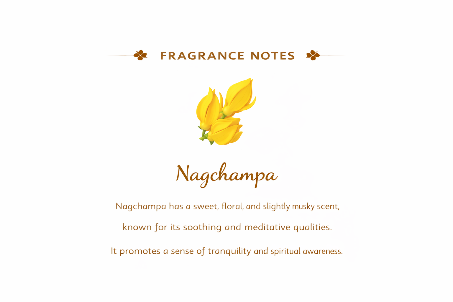 Nagchampa fragrance note