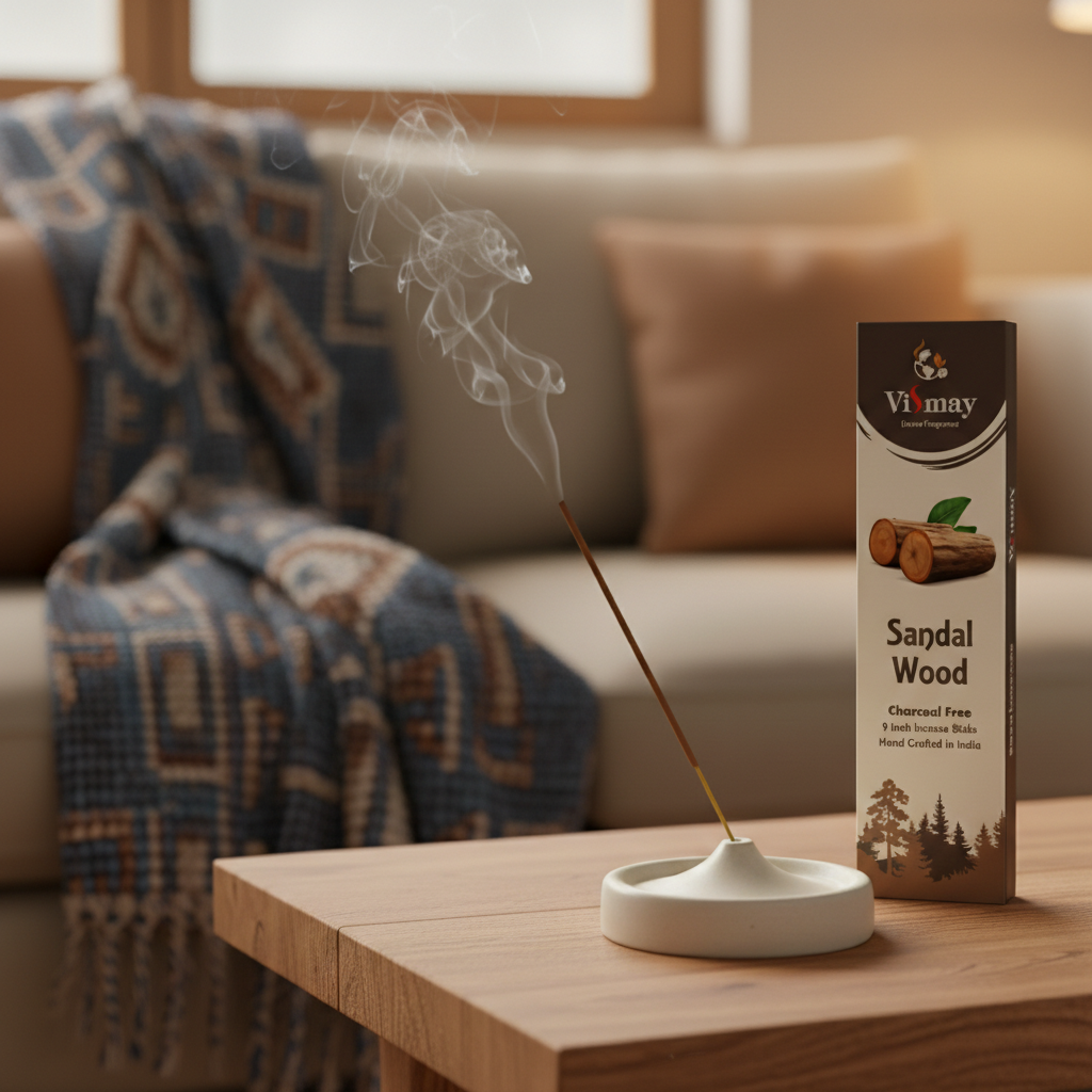 Sandalwood incense evening